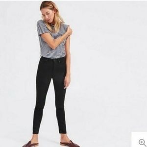 Everlane Black High Waist Ankle Jeans